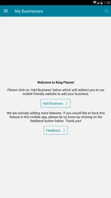 Bing Places for Business android App screenshot 0